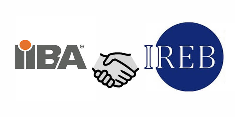 Strategische Partnerschaft - IIBA und IREB